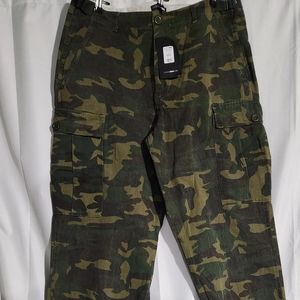 Fashion Nova Army green Cargo pants Sz XL